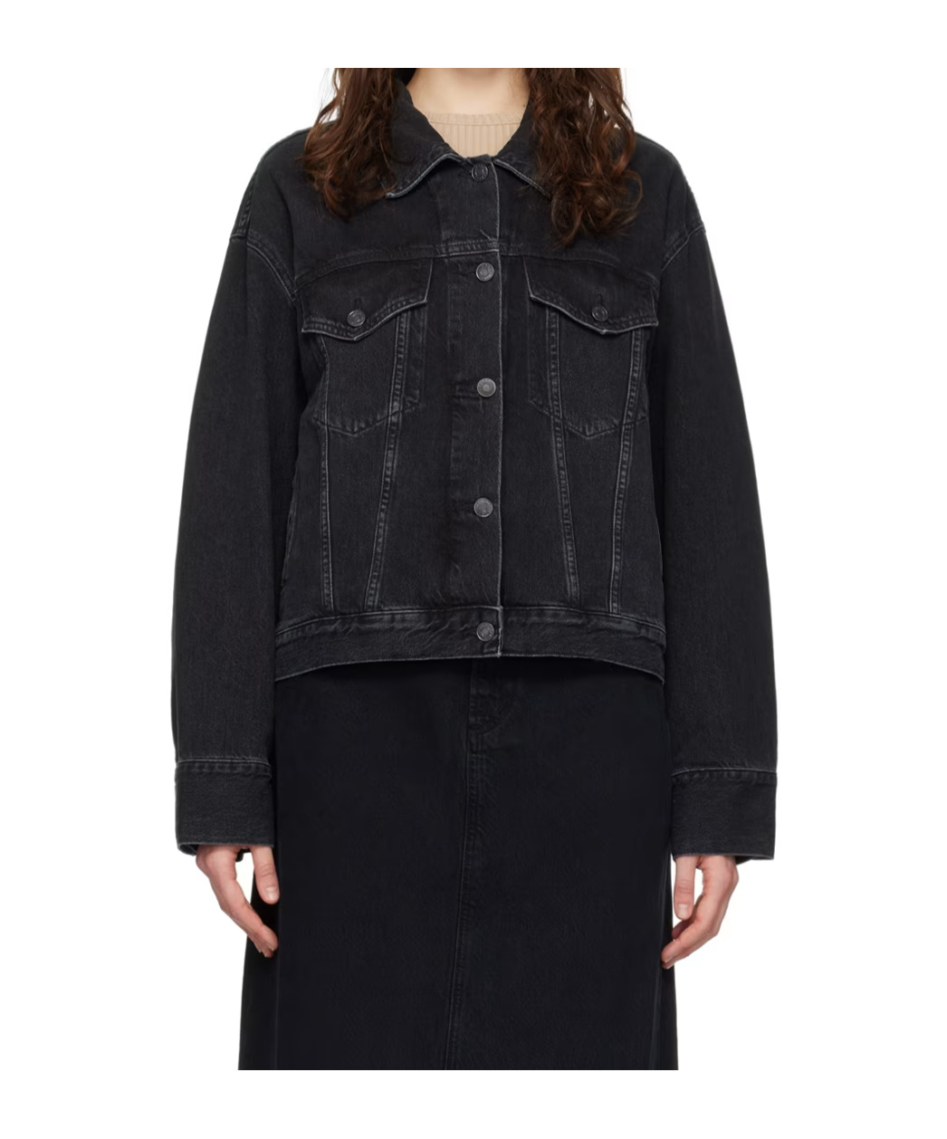 Agolde Button Denim Jacket