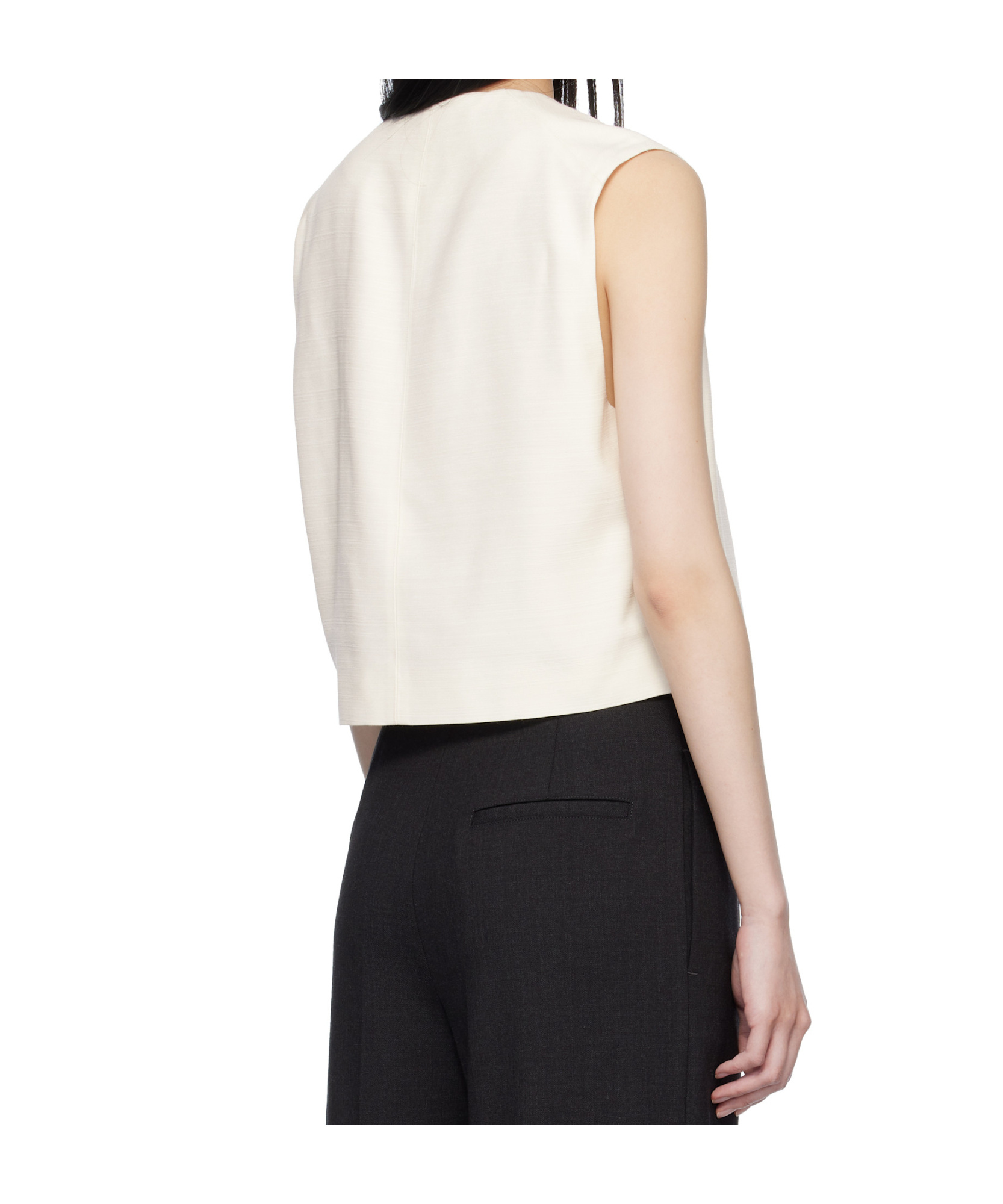 Shop Loulou Studio Esme Gilet In Black
