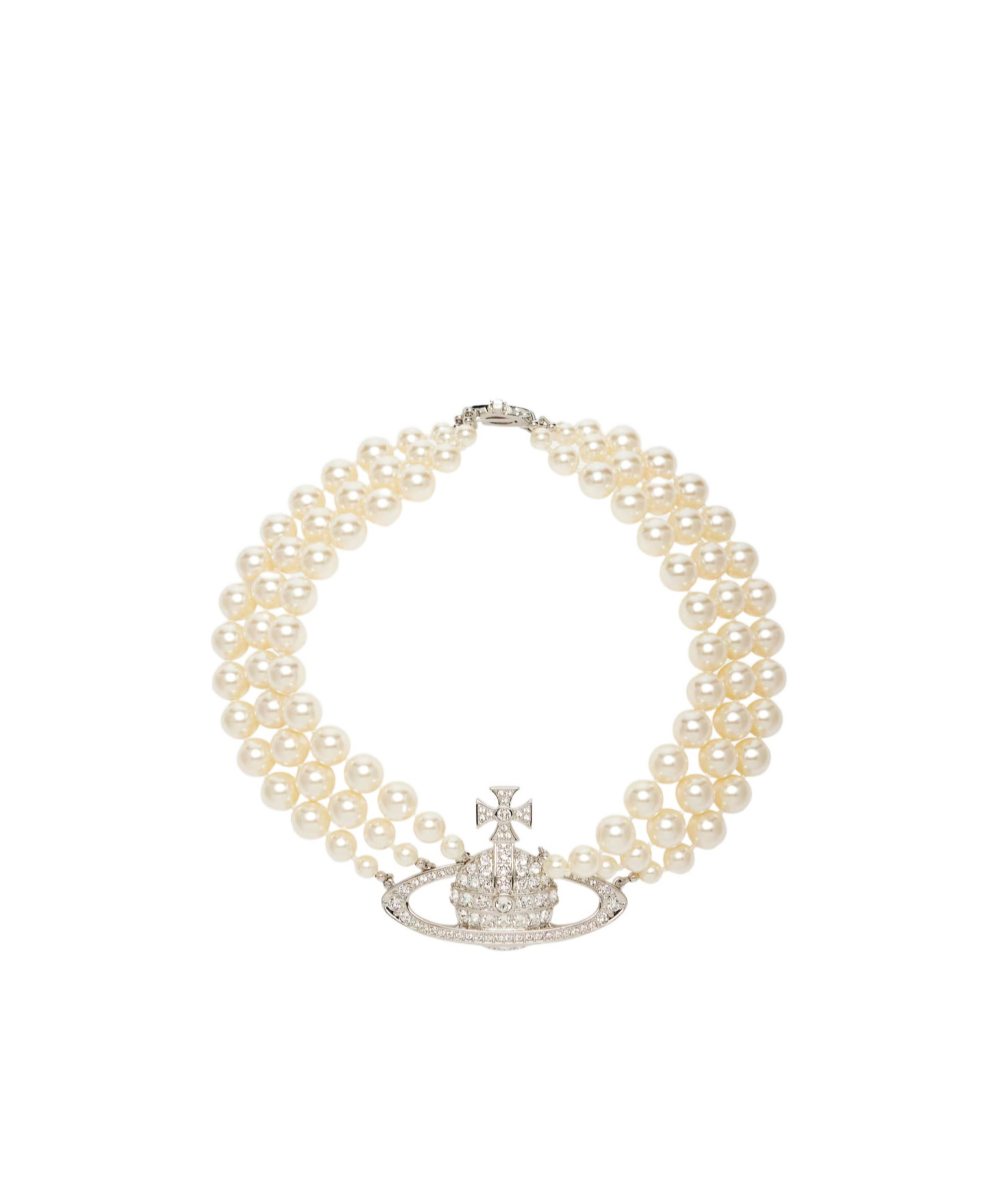 Vivienne Westwood Embellished Choker In Yellow