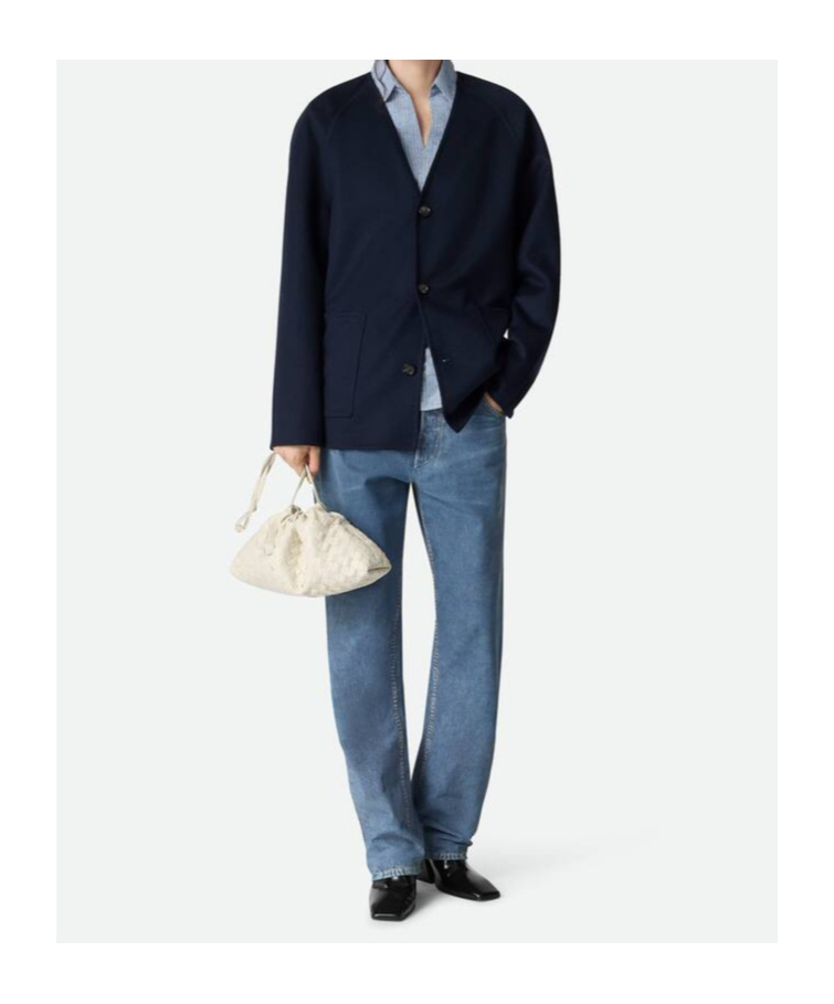 Bottega Veneta Leather Dustbag Shoulder Bag
