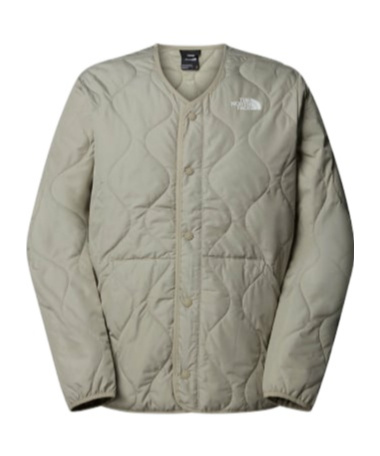 The North Face Ampato Quilted Jacket In Gray