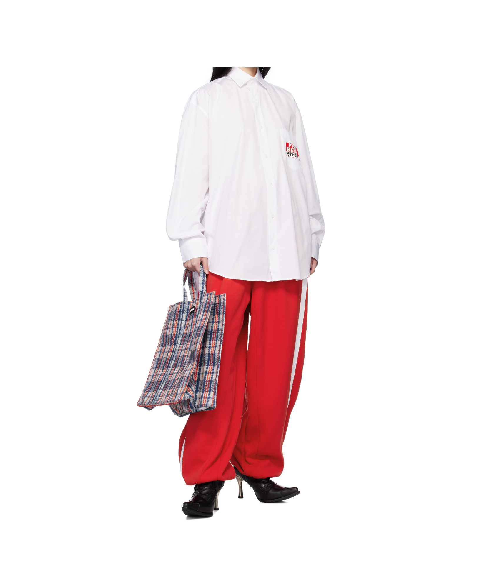 Vetements For Rent Classic Shirt In White