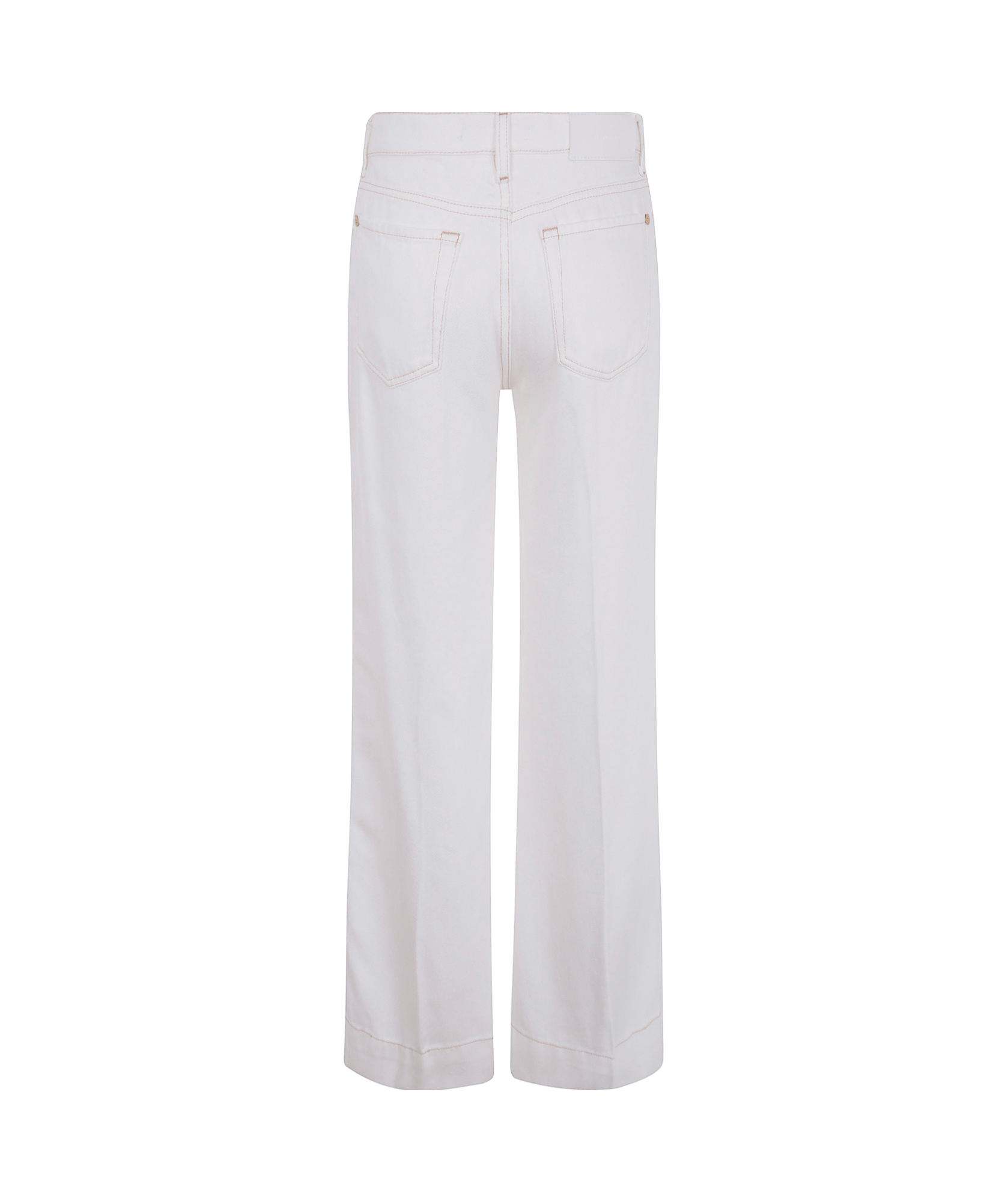 Shop 7 For All Mankind High-waist Jeans In White