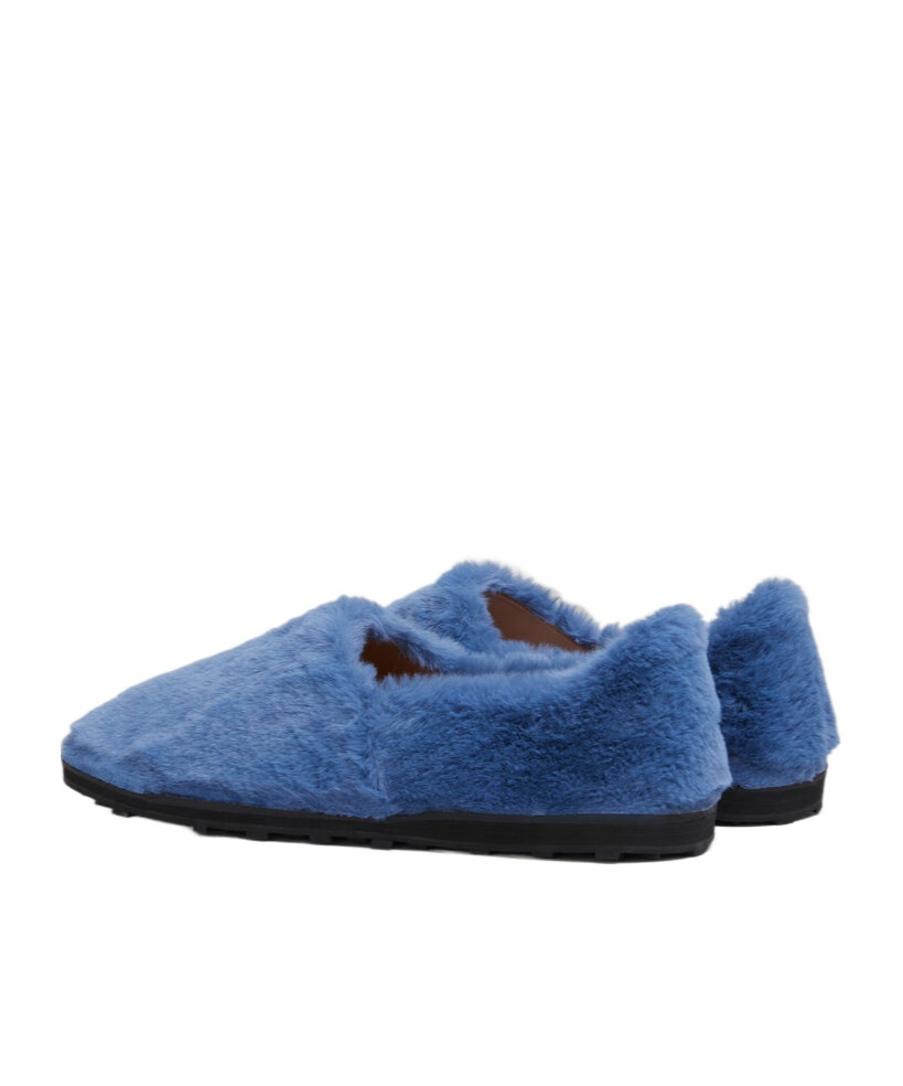 Marni Push On Loafers In Blue