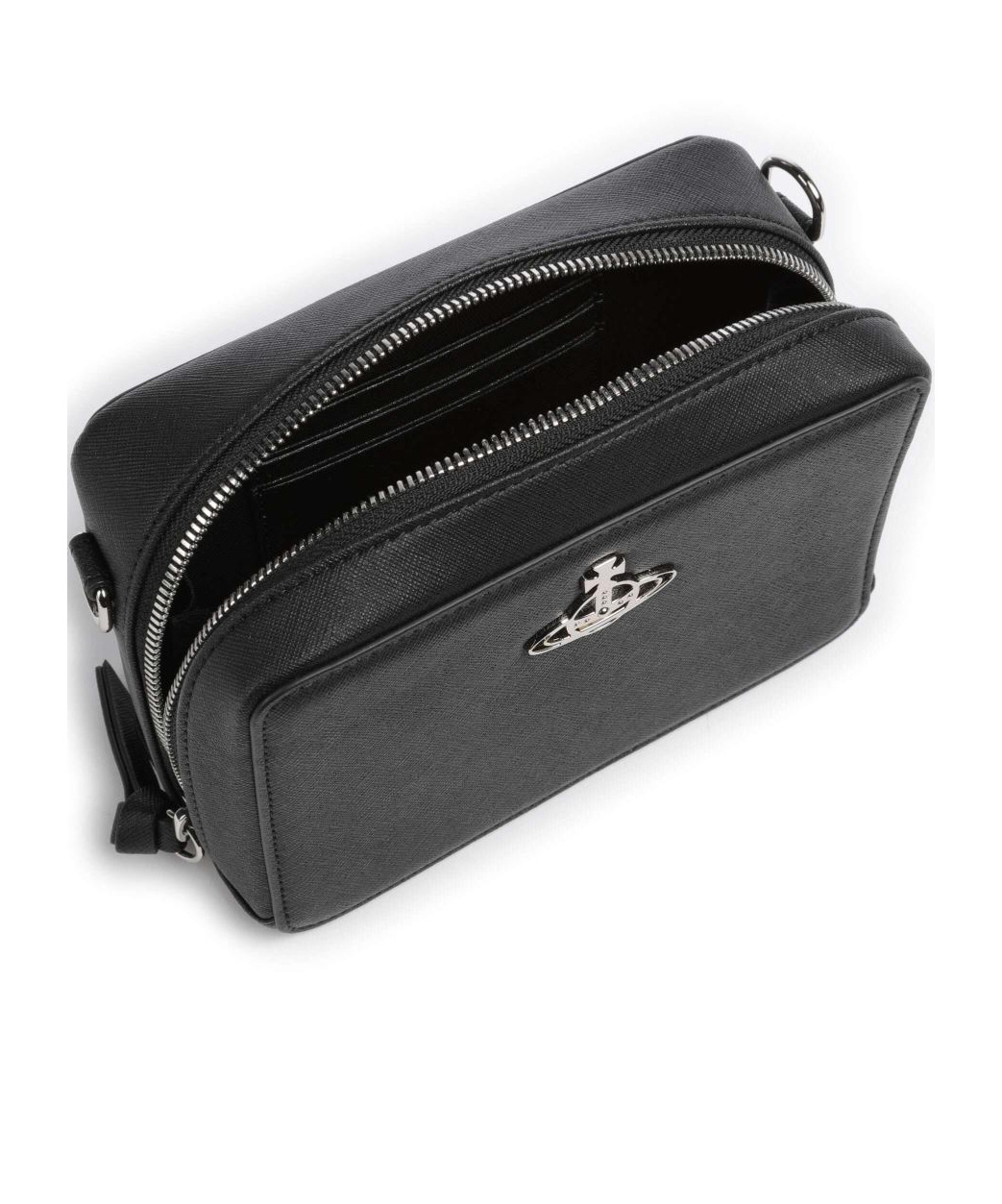 Vivienne Westwood Camera Shoulder Bag In Black