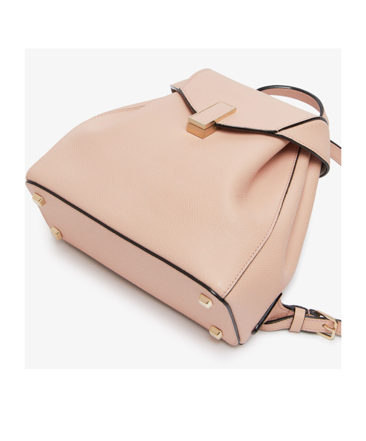 Valextra Iside Mini Leather Backpack In Pink