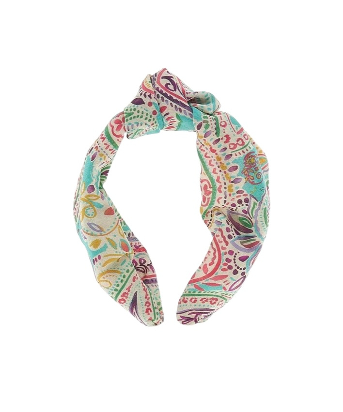 ETRO PATTERN HAIR BAND