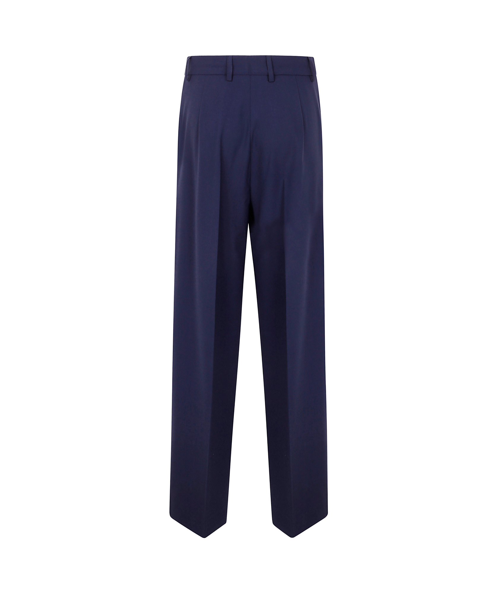 Shop Semicouture Tailored Trousers In Black