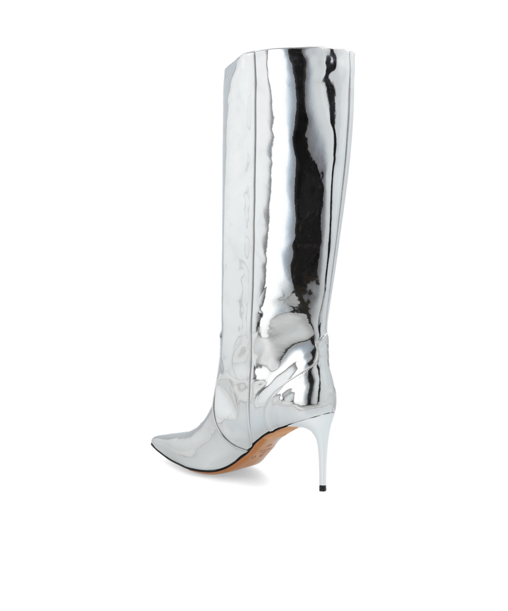 Iro High-heeled Short Boots In White