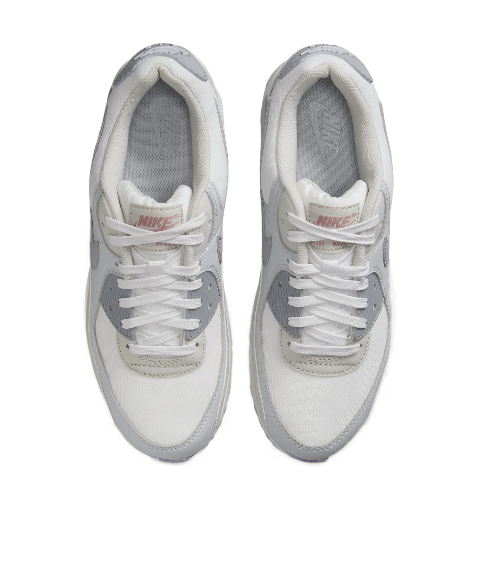 Nike Air Max 90 Lace-up Trainers In Gray
