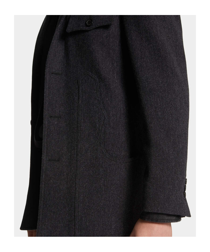 Dsquared2 Single-breasted Tailored Blazer In Gray