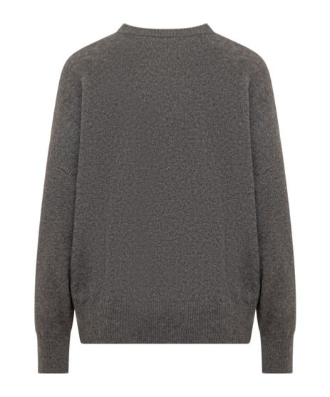 LOULOU STUDIO LOULOU STUDIO ANAA CREWNECK LONG-SLEEVED JUMPER