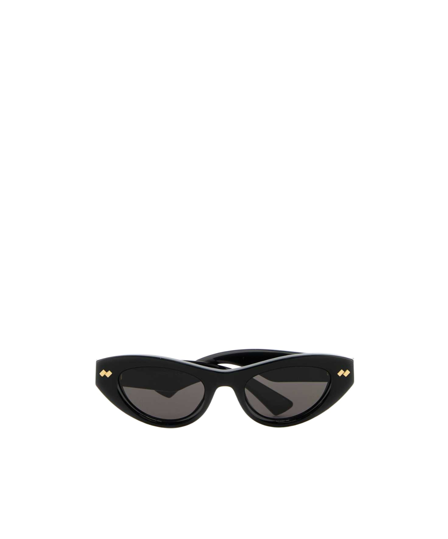 Bottega Veneta Eyewear Cat Eye Frame Sunglasses In Black
