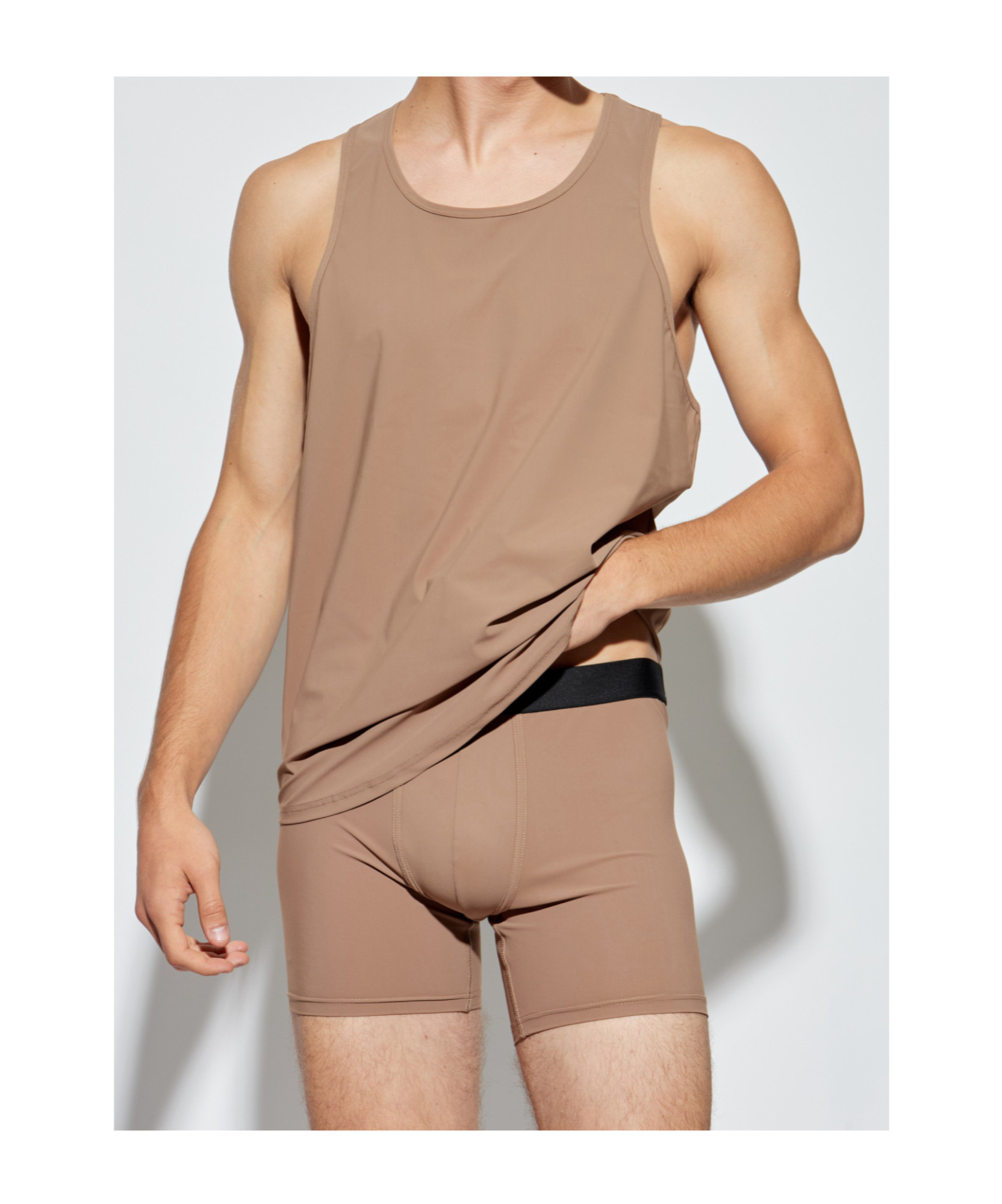 Dsquared2 Racerback Tank Top In Brown