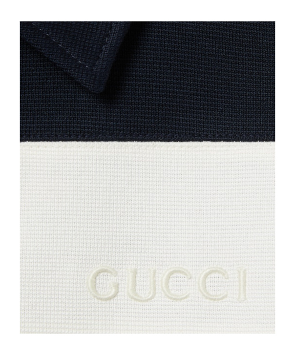 Gucci Cotton Jersey Jacket With Embroidery In Black