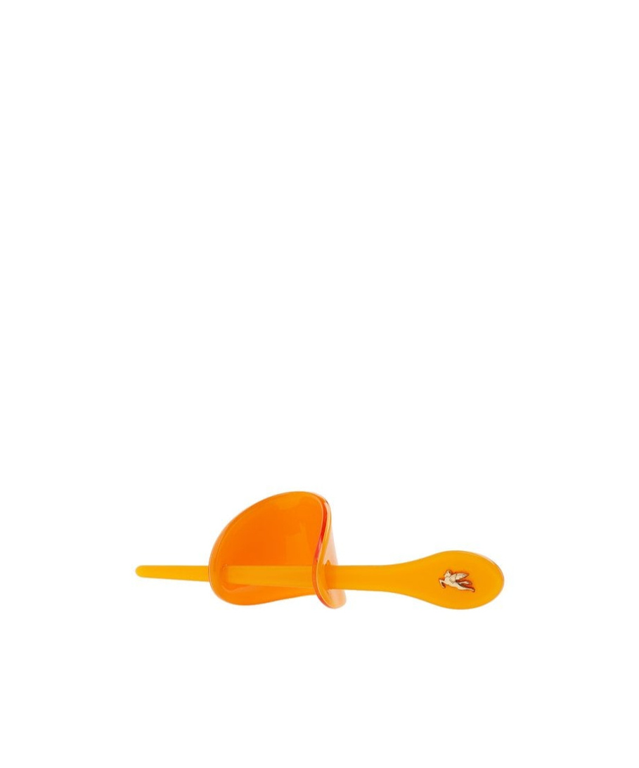 Etro Logo Hair Accessories In Yellow