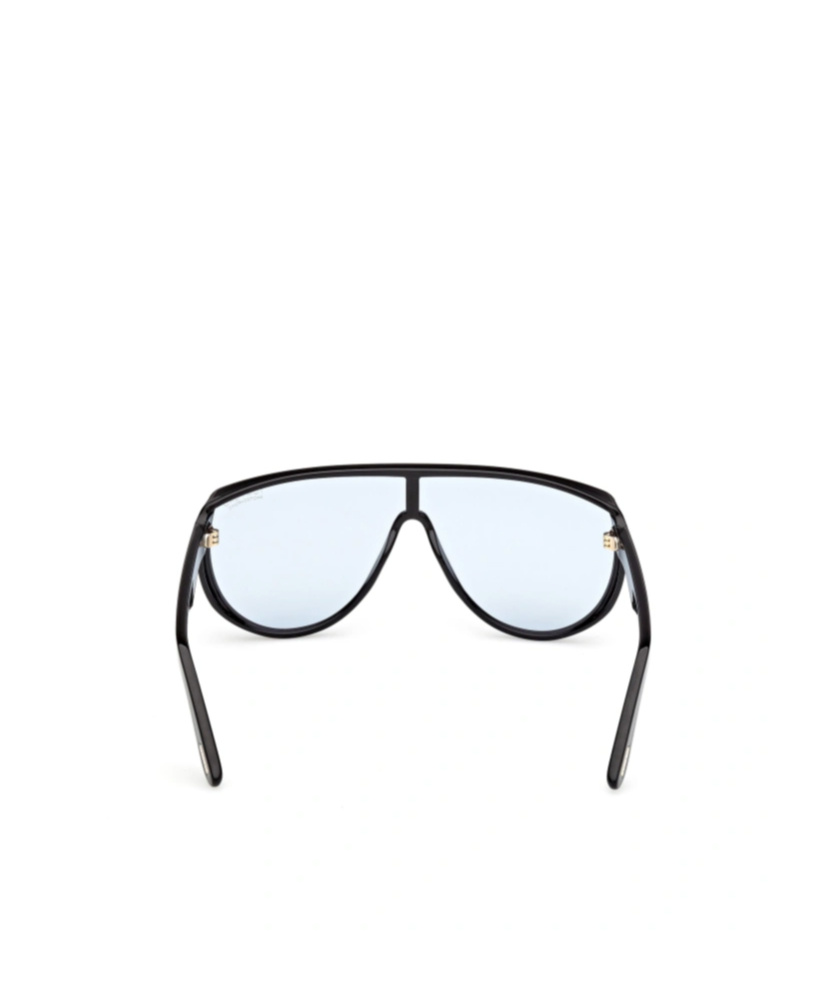 Tom Ford Eyewear Photochromatic Achilles Mask Frame Sunglasses In Black