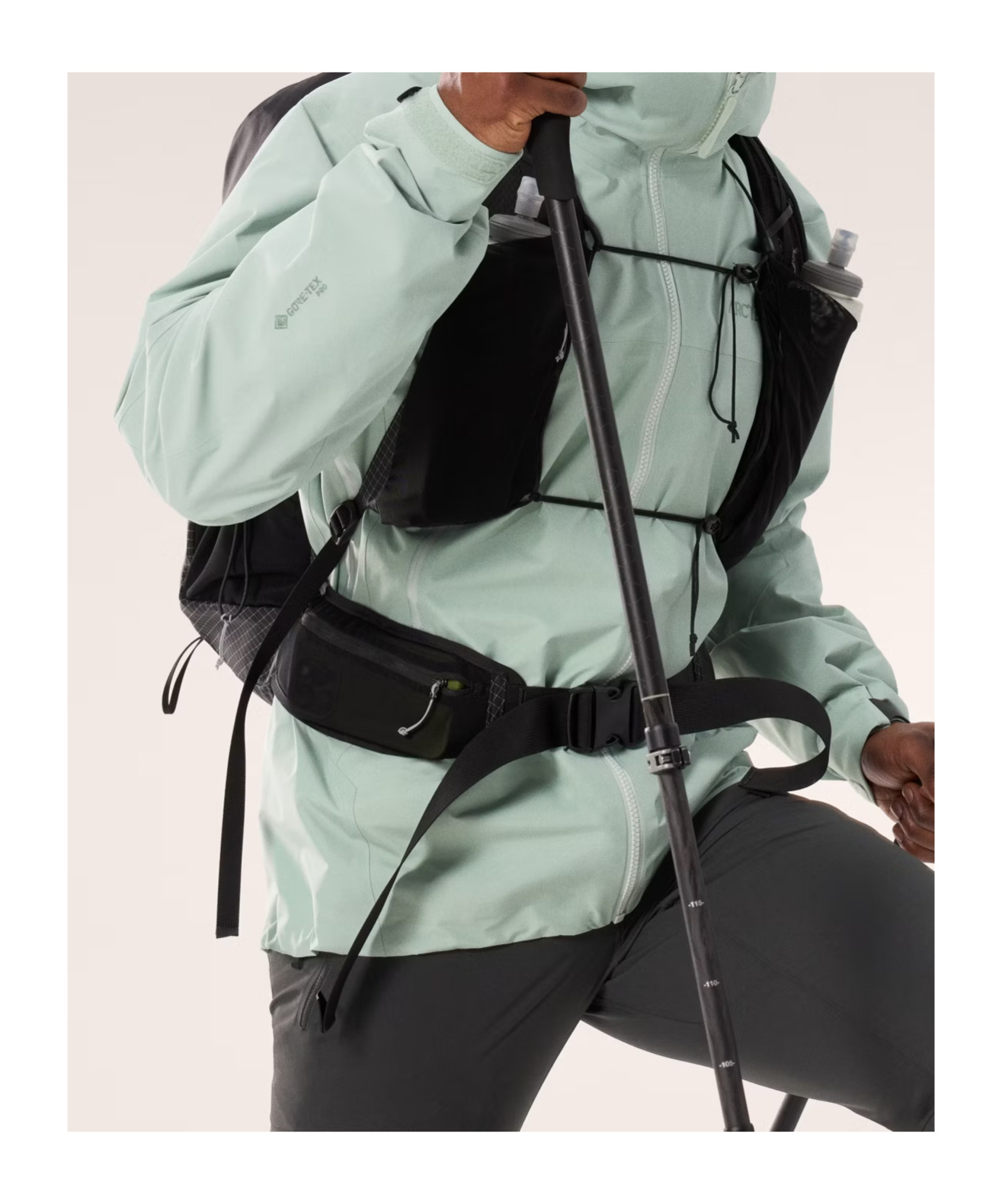 Arc'teryx Beta Ar Jacket Stormhood Men's In Stone Green