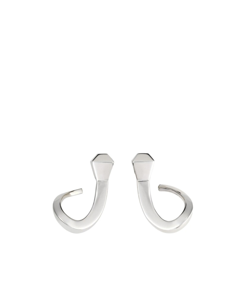 Gucci Chiodo Earrings In Silver