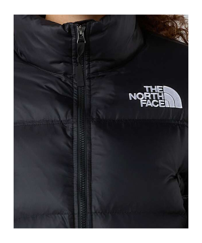 The North Face 1996 Retro Nuptse Hooded Quilted Shell Down Jacket In Black