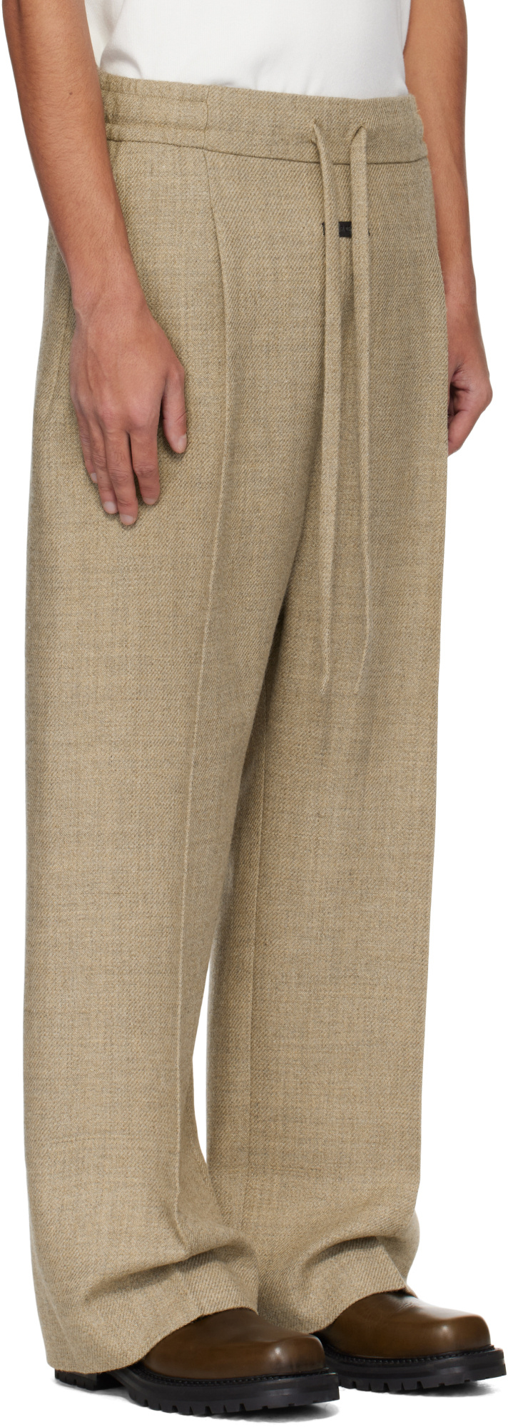 Fear Of God Drawstring Casual Pants In Nude