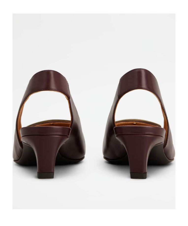 Tod's Pointed High Heels In Brown