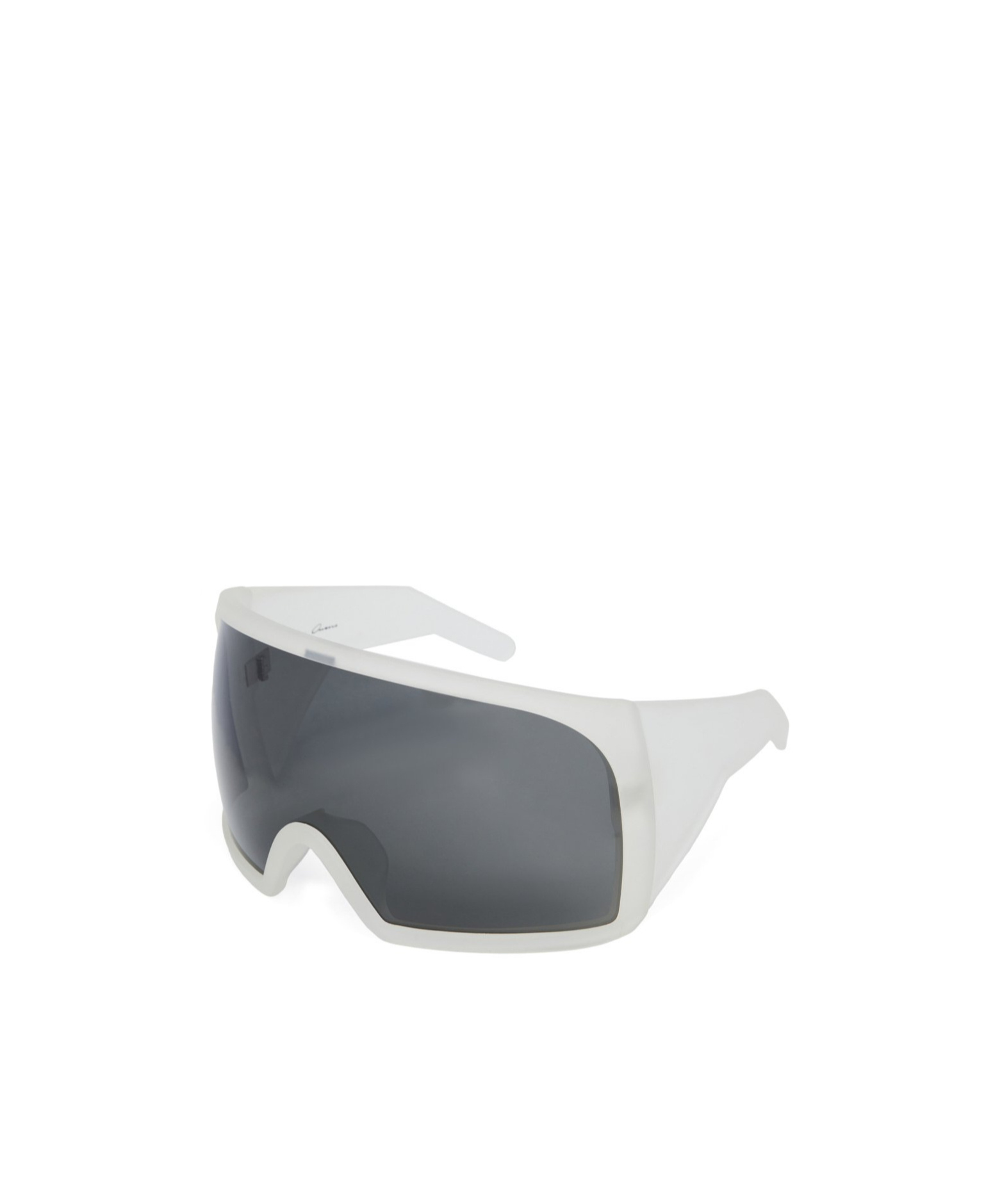 Rick Owens Men's Kriester Square Nylon Sunglasses In Gray