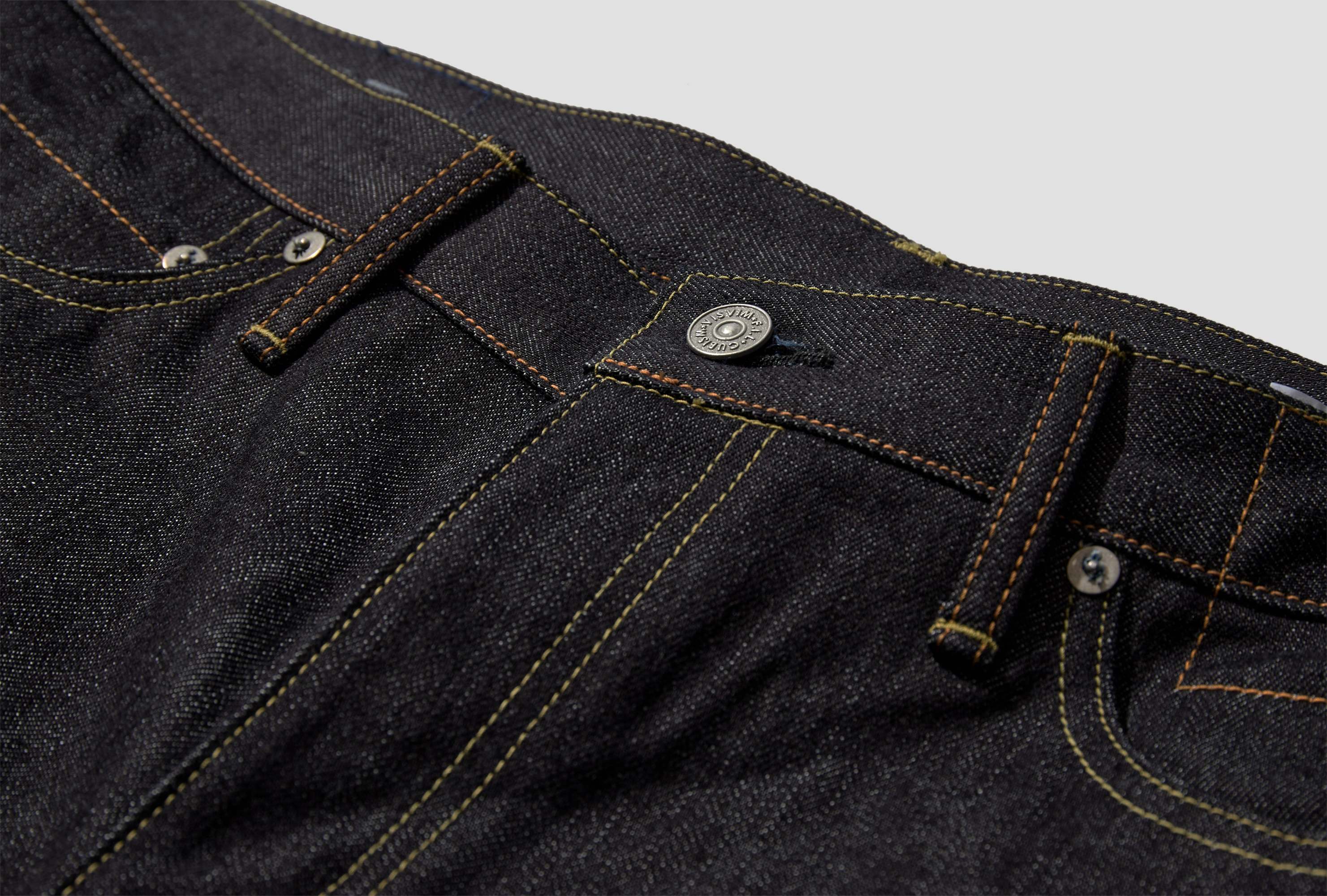 Visvim Jeans With Belt Loops In Black