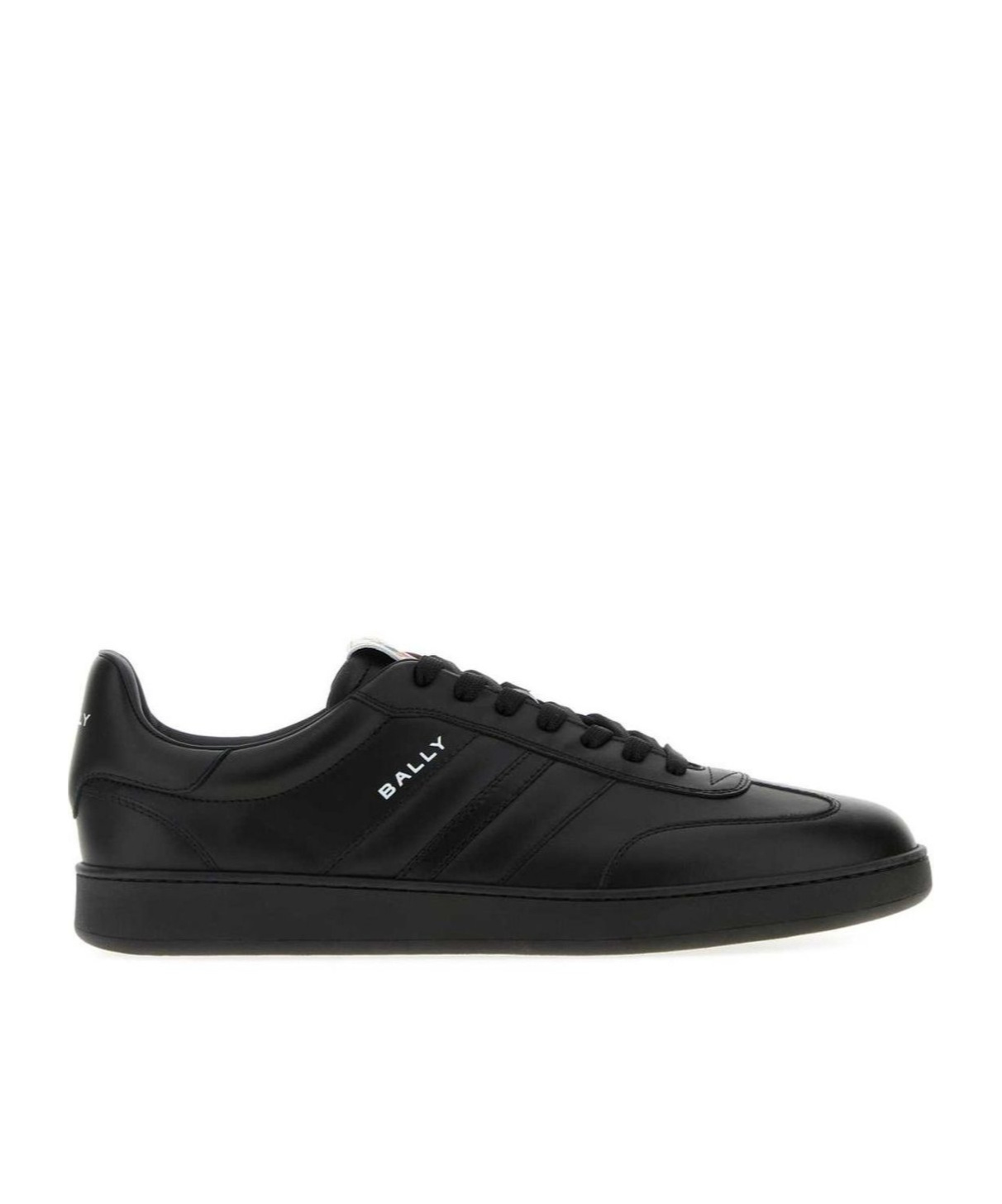 Bally Retro Crest Lace-up Sneakers In Black