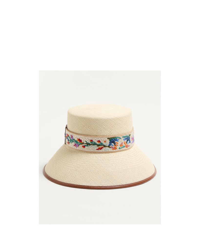 Shop Valentino Antibes Sun Hat In Nude