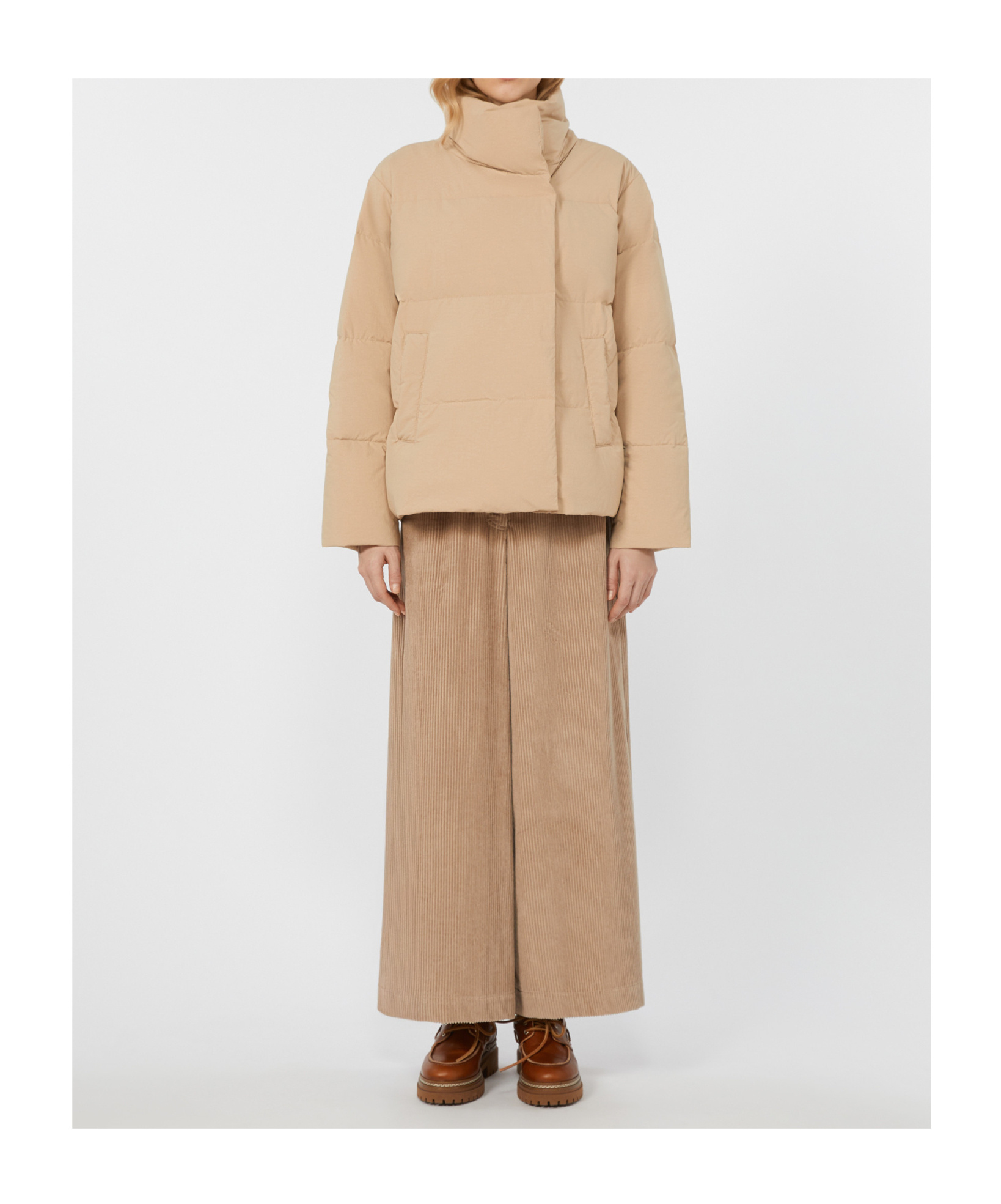 Weekend Max Mara Kaiser Padded Jacket In Brown