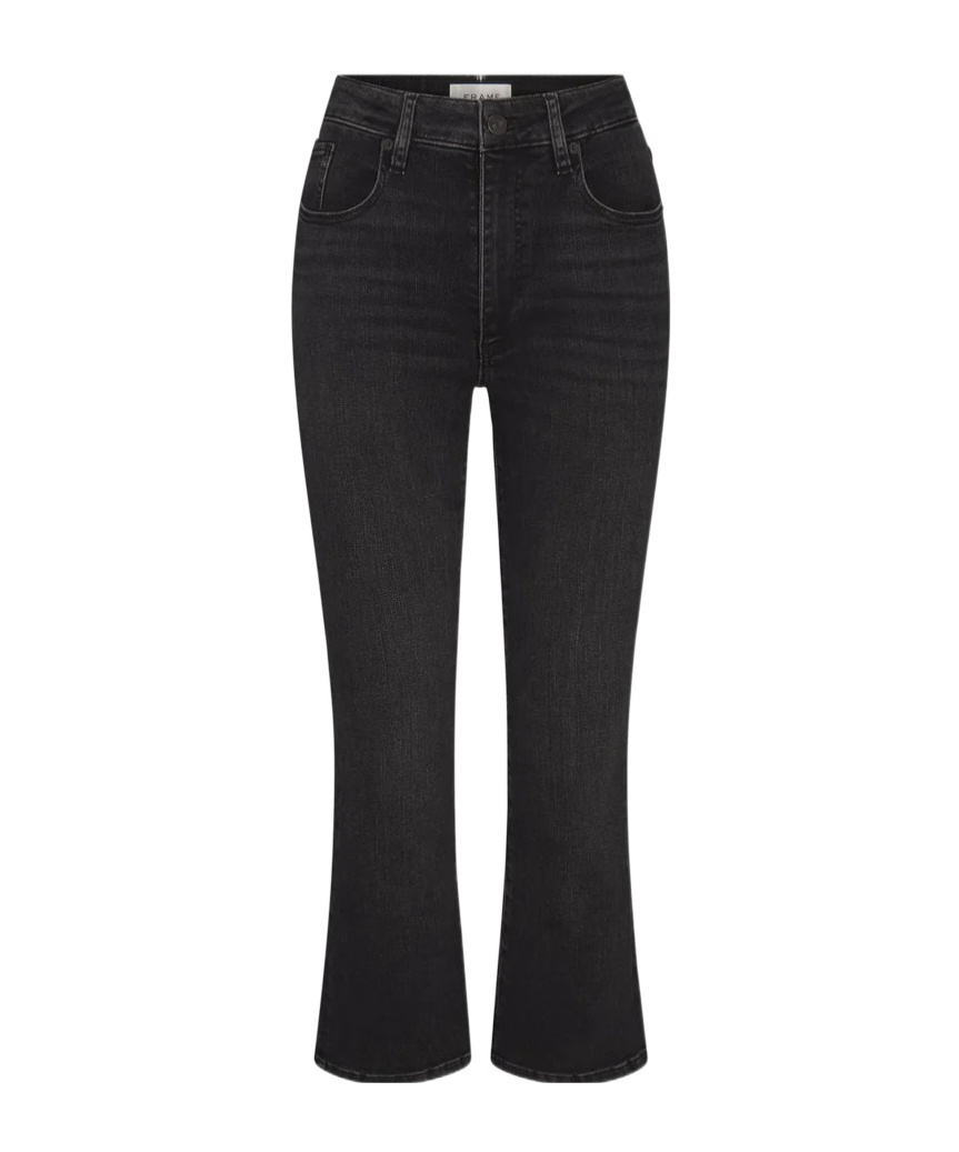 Frame Jeans With Belt Loops In Black