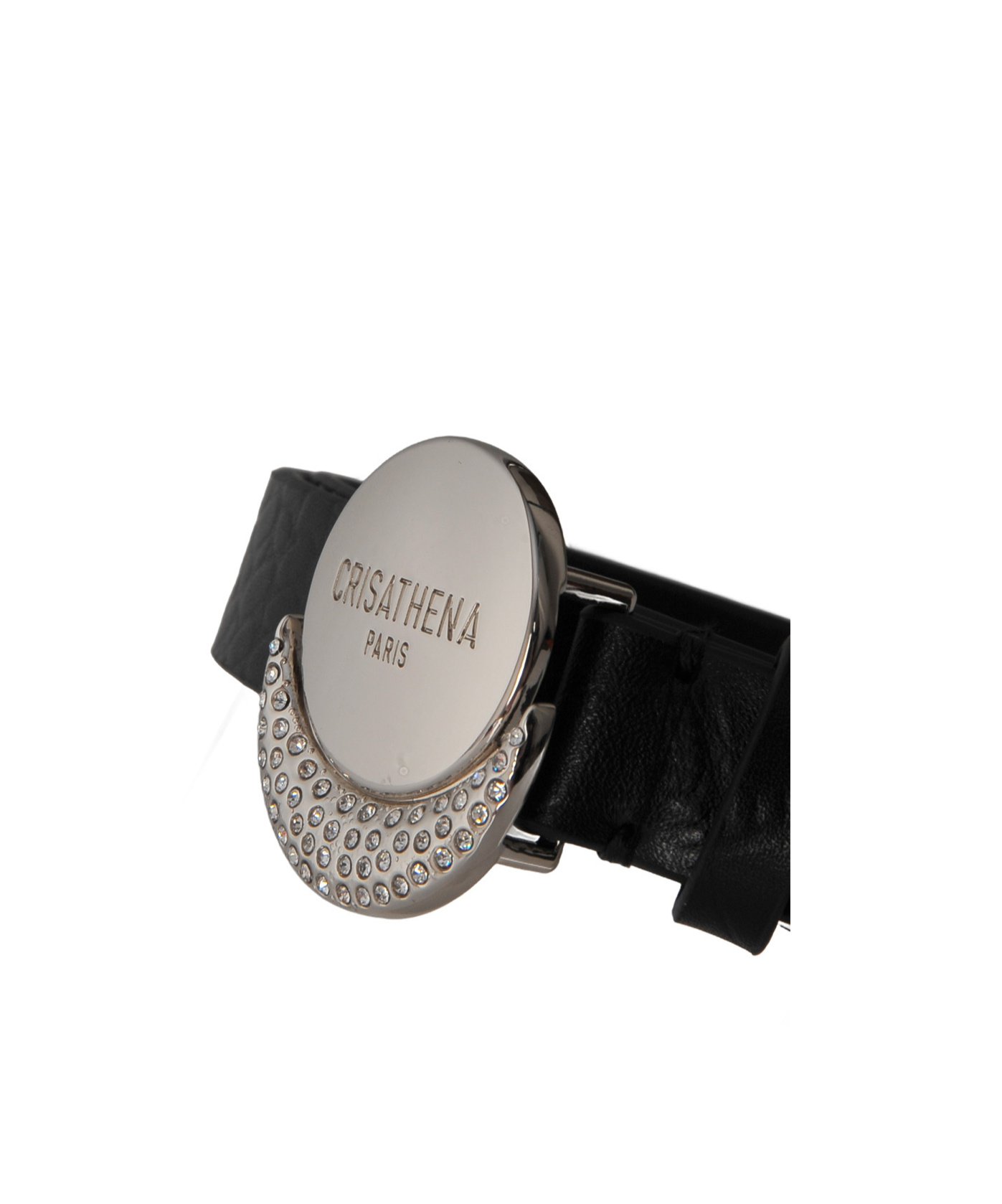 Crisathena Adjustable Belt In Black