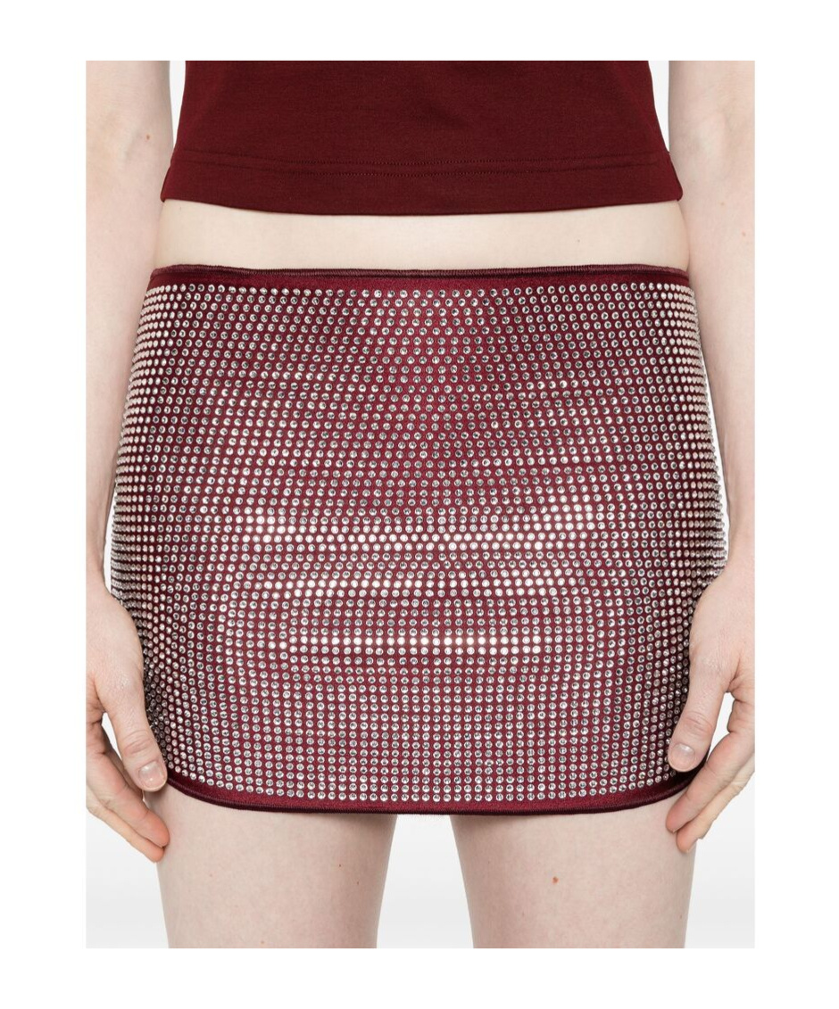 Shop Oseree Elastic Waist Skirt In Multicolor