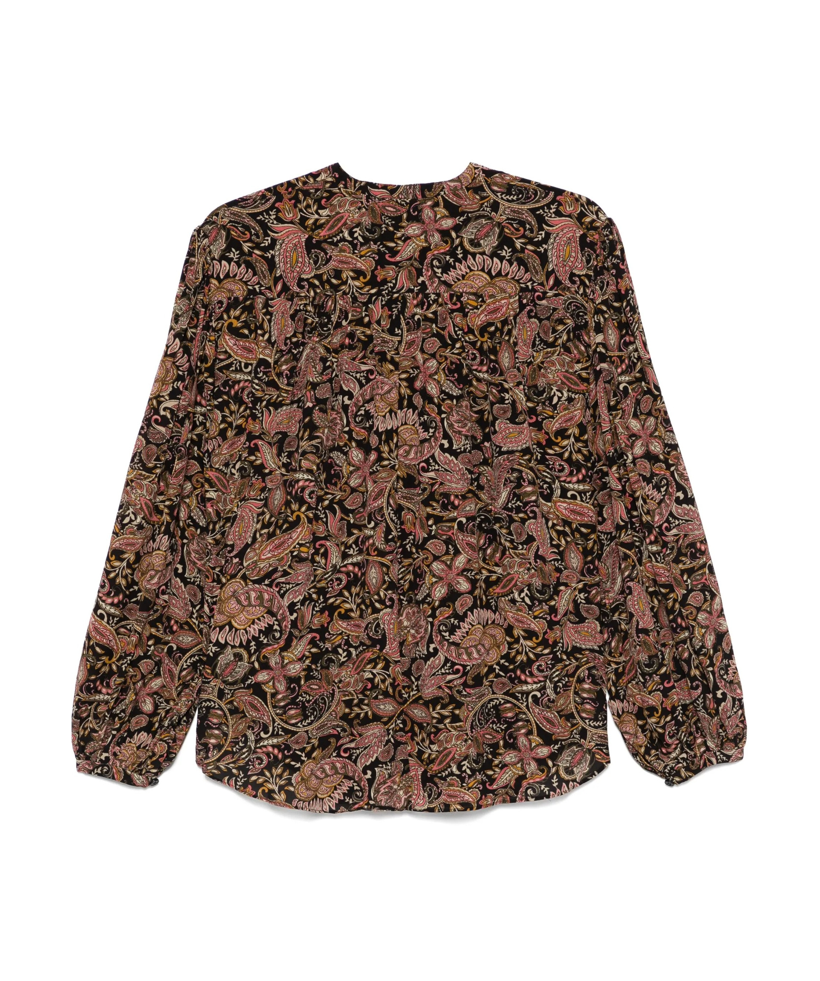 Isabel Marant Étoile Zalika Blouse In Brown