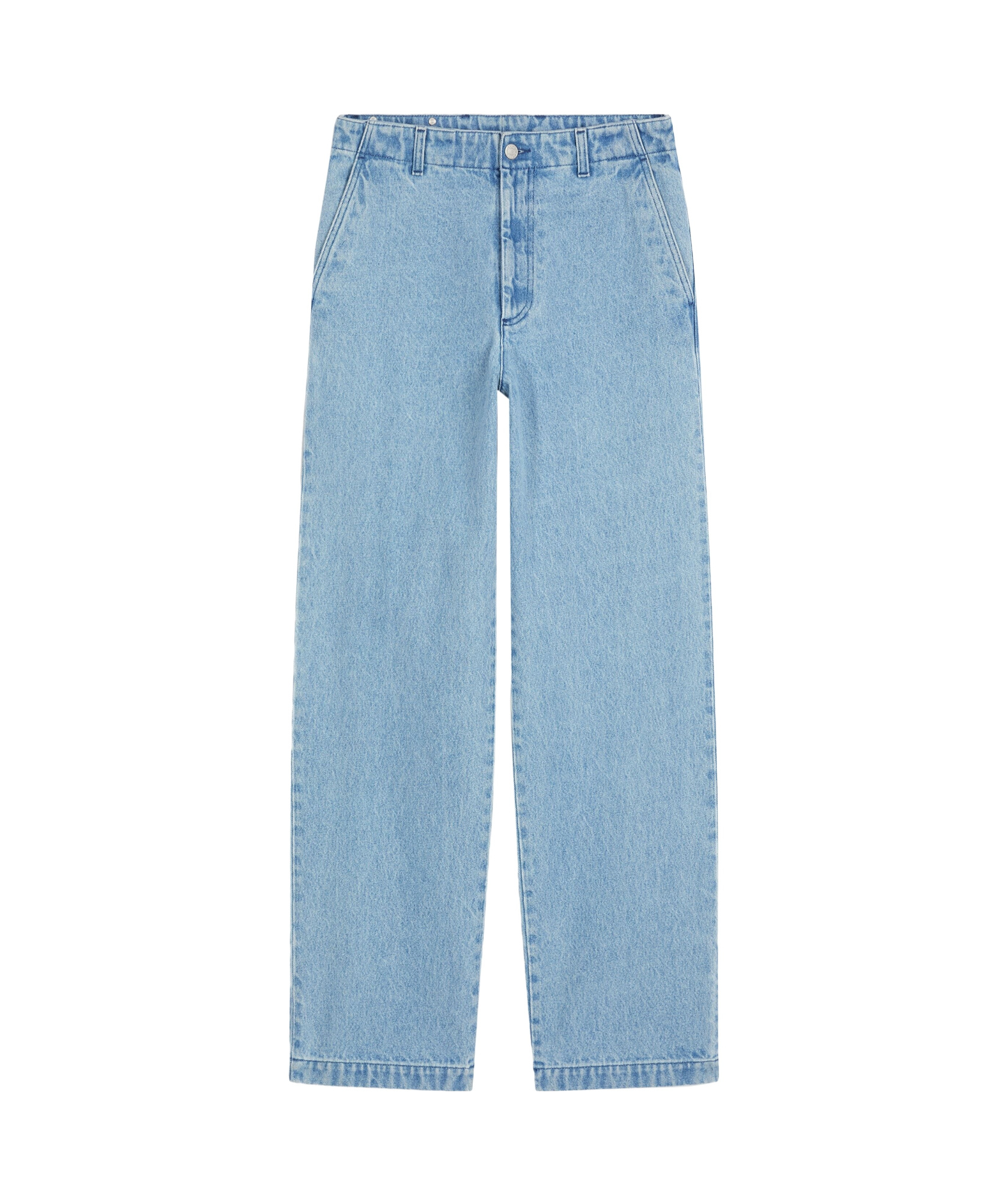 Dries Van Noten Belt-loop Jeans In Blue