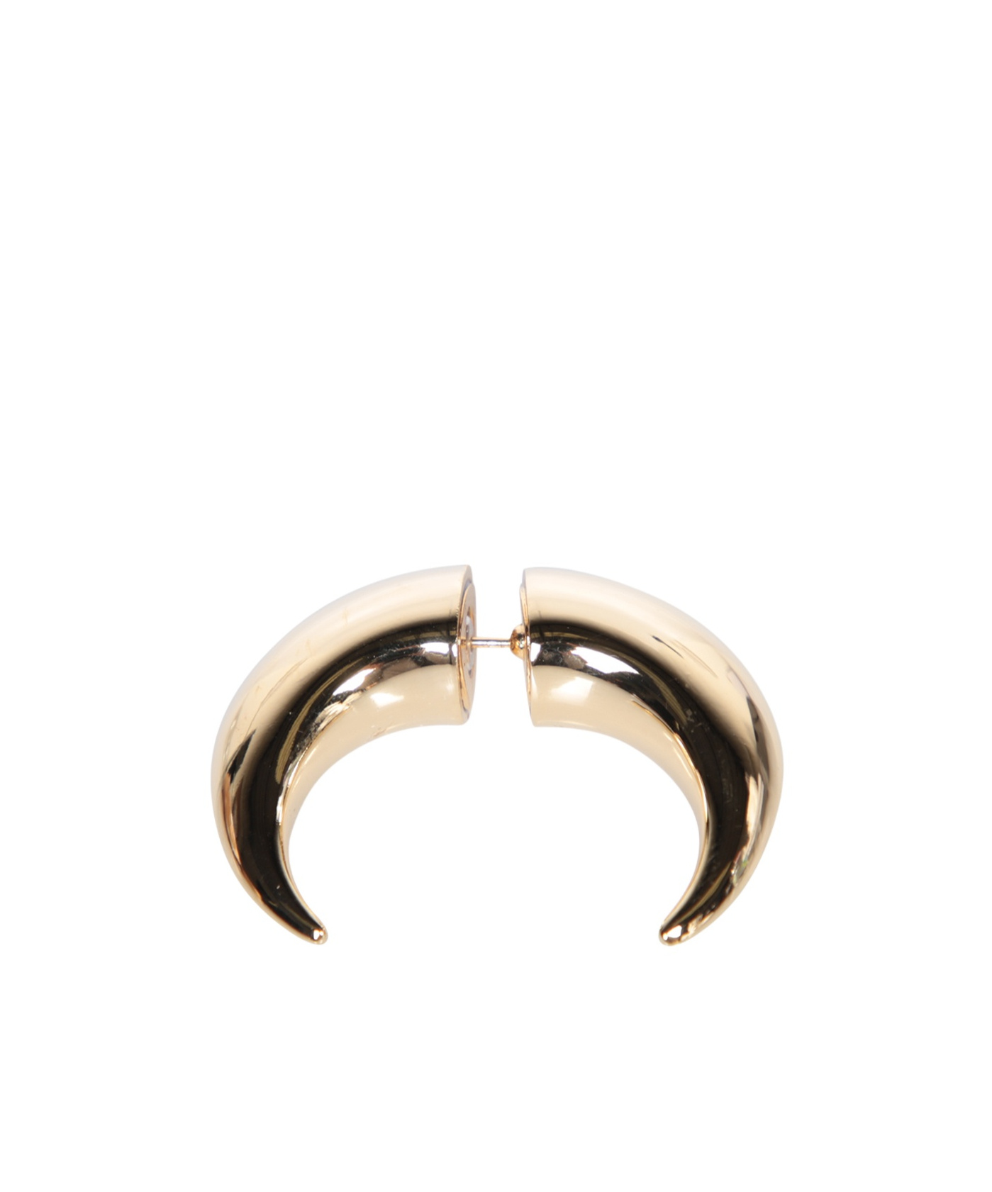 Marine Serre Moon Single Earring In Yellow