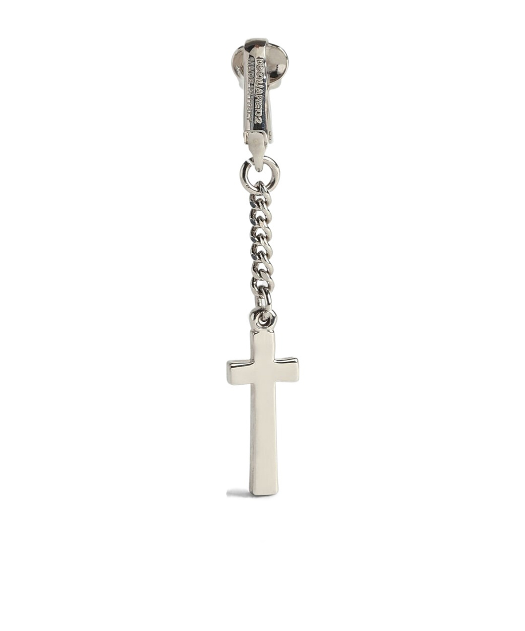 DSQUARED2 DSQUARED2 CROSS PENDANT CLIP-ON SINGLE EARRING