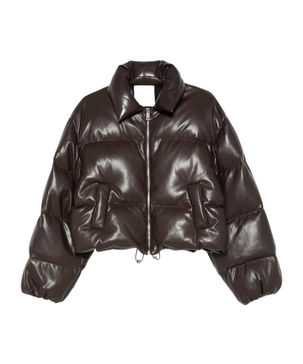 Nanushka Quilted Puffer Jacket In Black