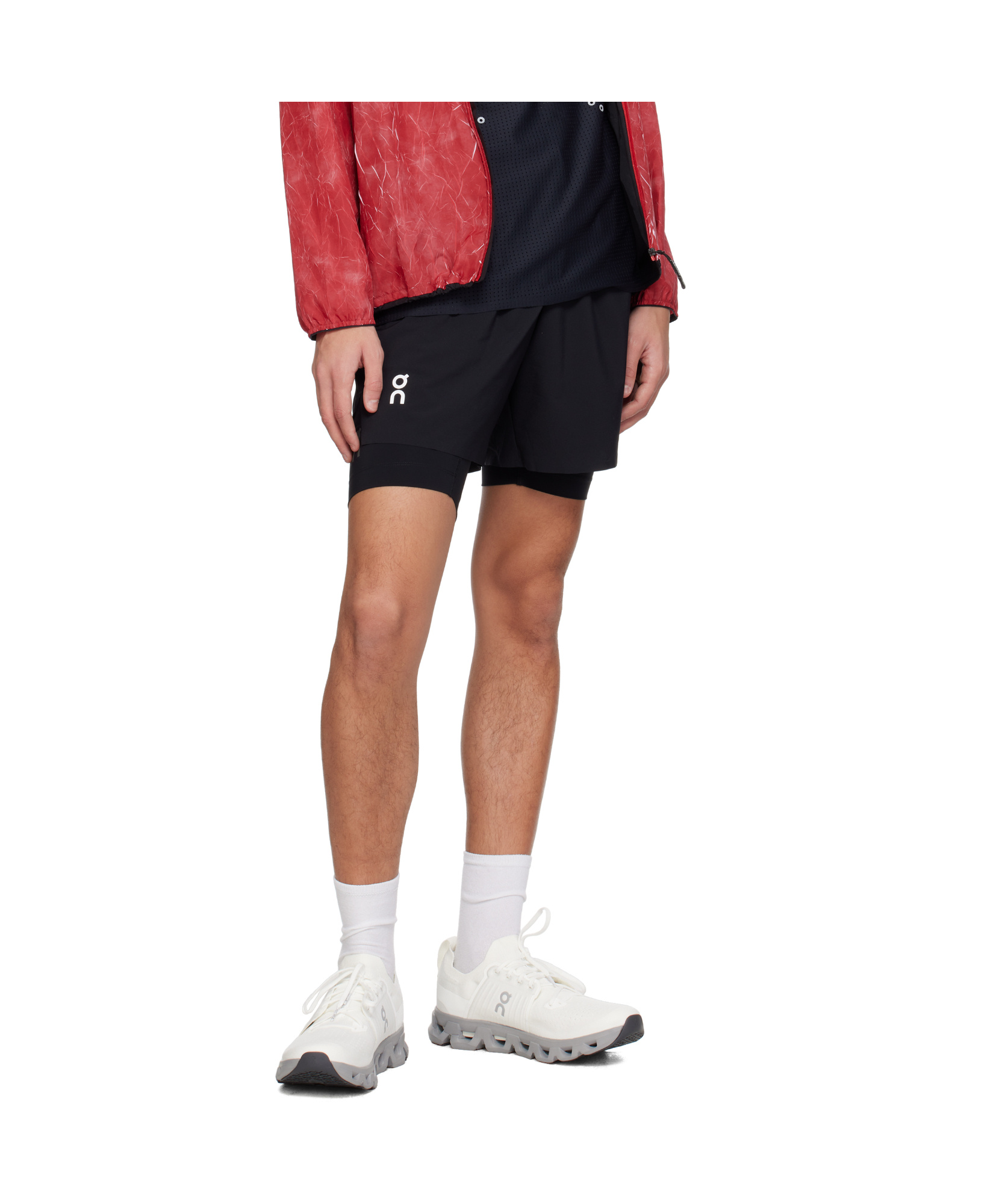 On Running Logo-print Sneakers In White