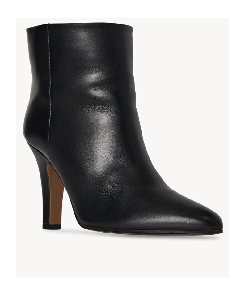 The Row Pointed Short Boots In Black