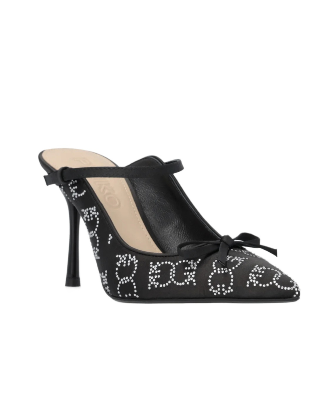 Pinko Crystal-embellished Mules