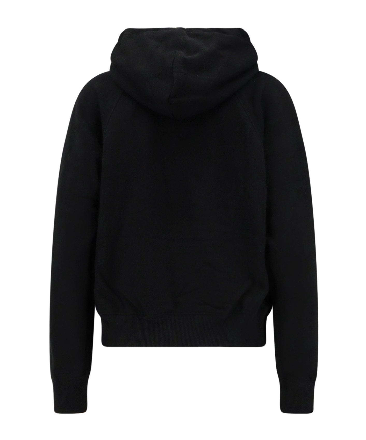 Polo Ralph Lauren Drawstring Hood Kangaroo Pocket Sweatshirt In Black