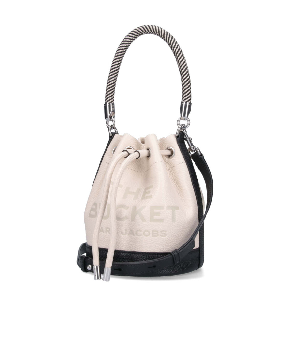 Marc Jacobs The Colour-block Leather Bucket Bag In Pink