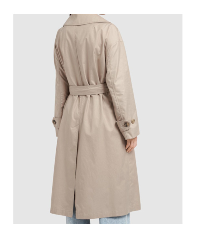 Shop Max Mara Mtrench Long-sleeved Windbreaker
