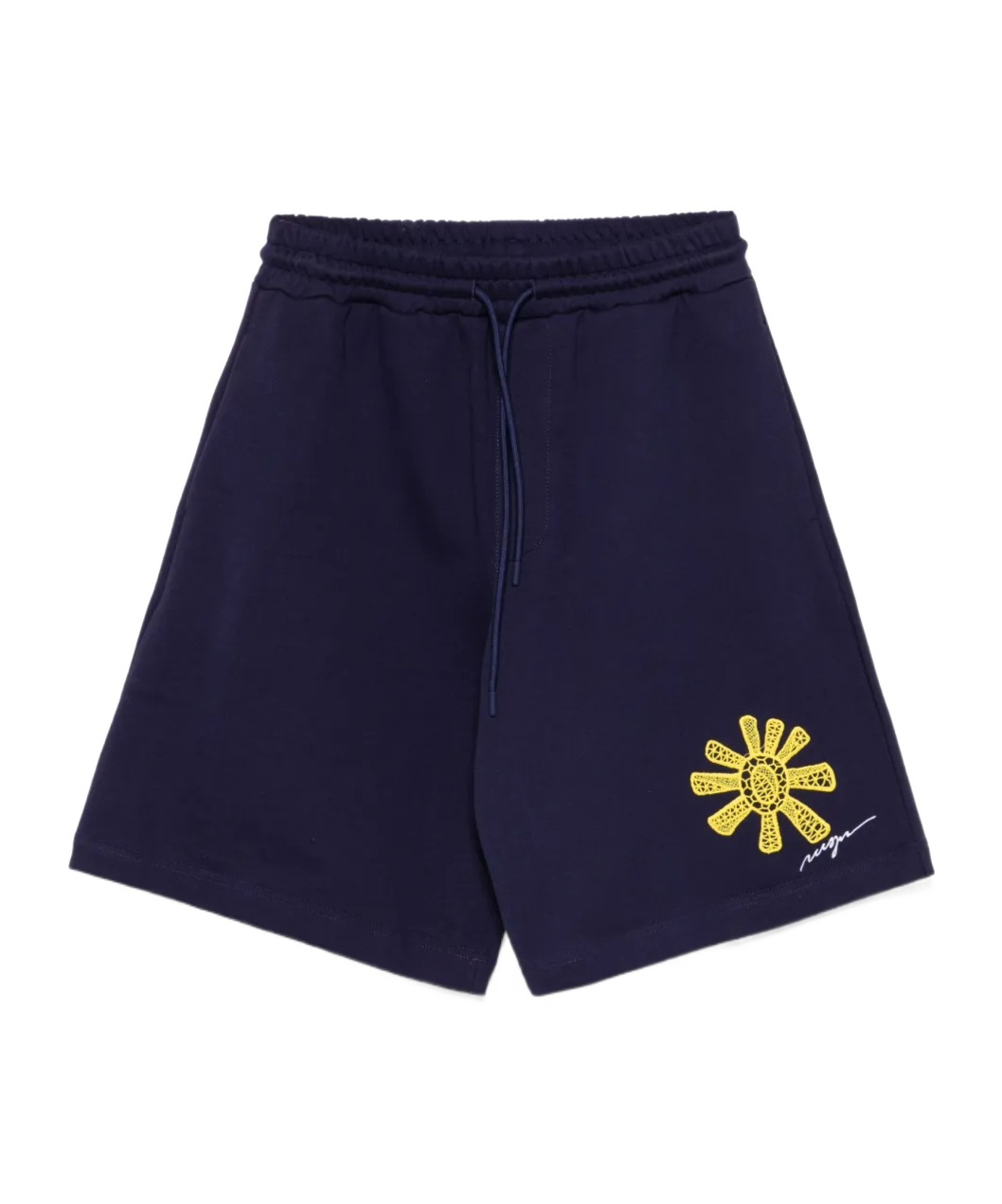 Msgm Embroidered Shorts