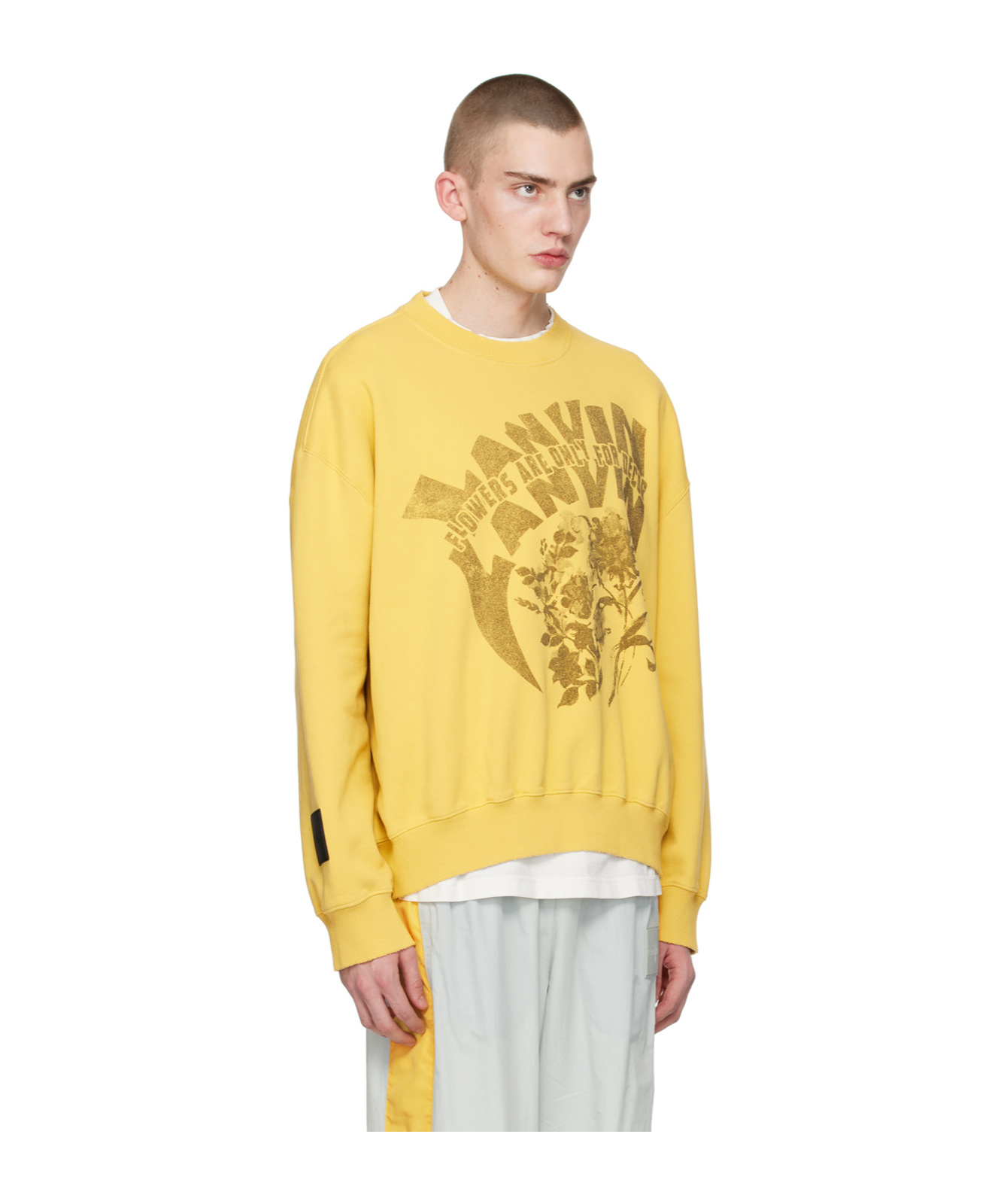 Lanvin X Future Joint Pullover In Yellow
