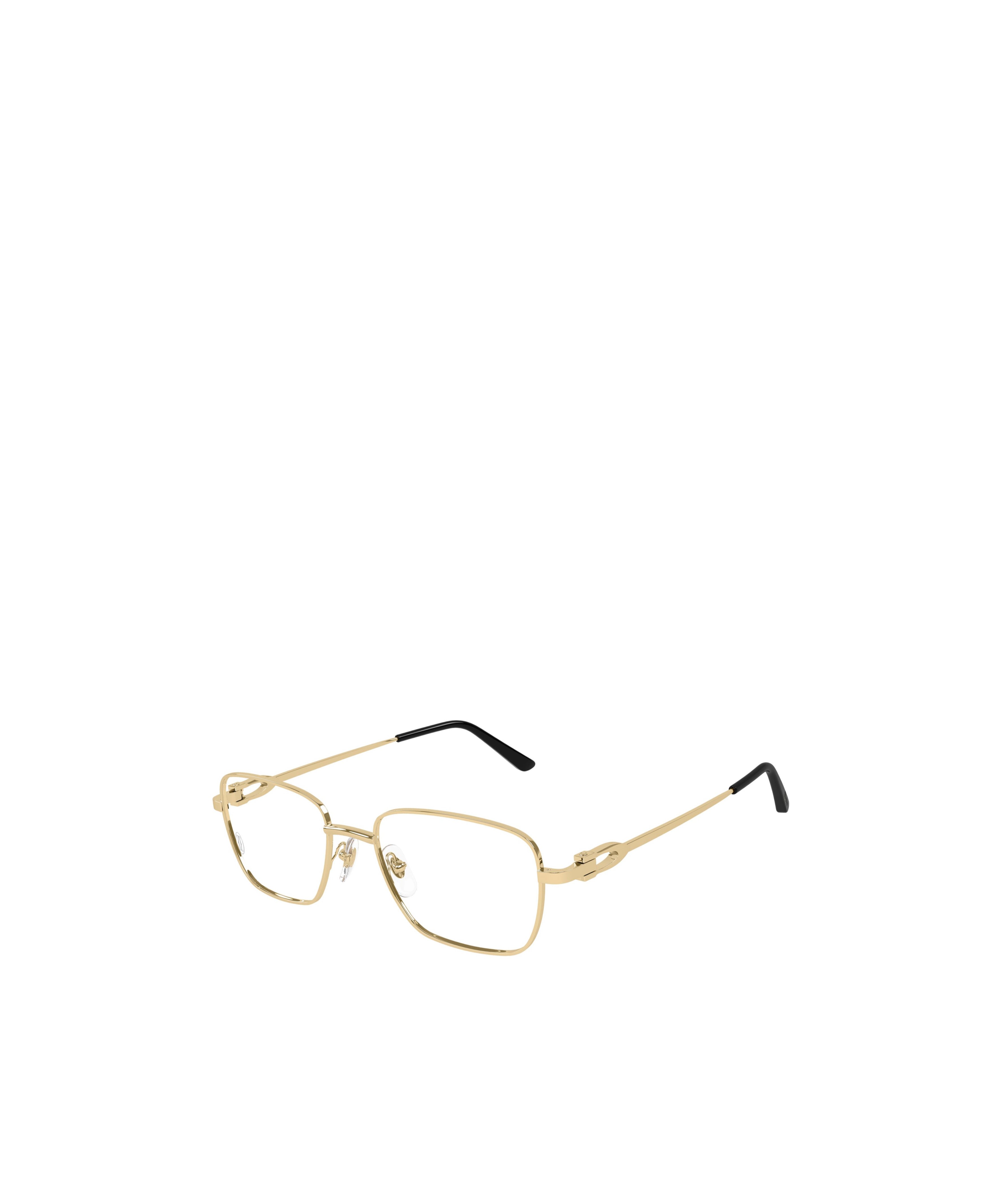 Cartier Ct0519o-001 Gold-gold-transparent In Nude