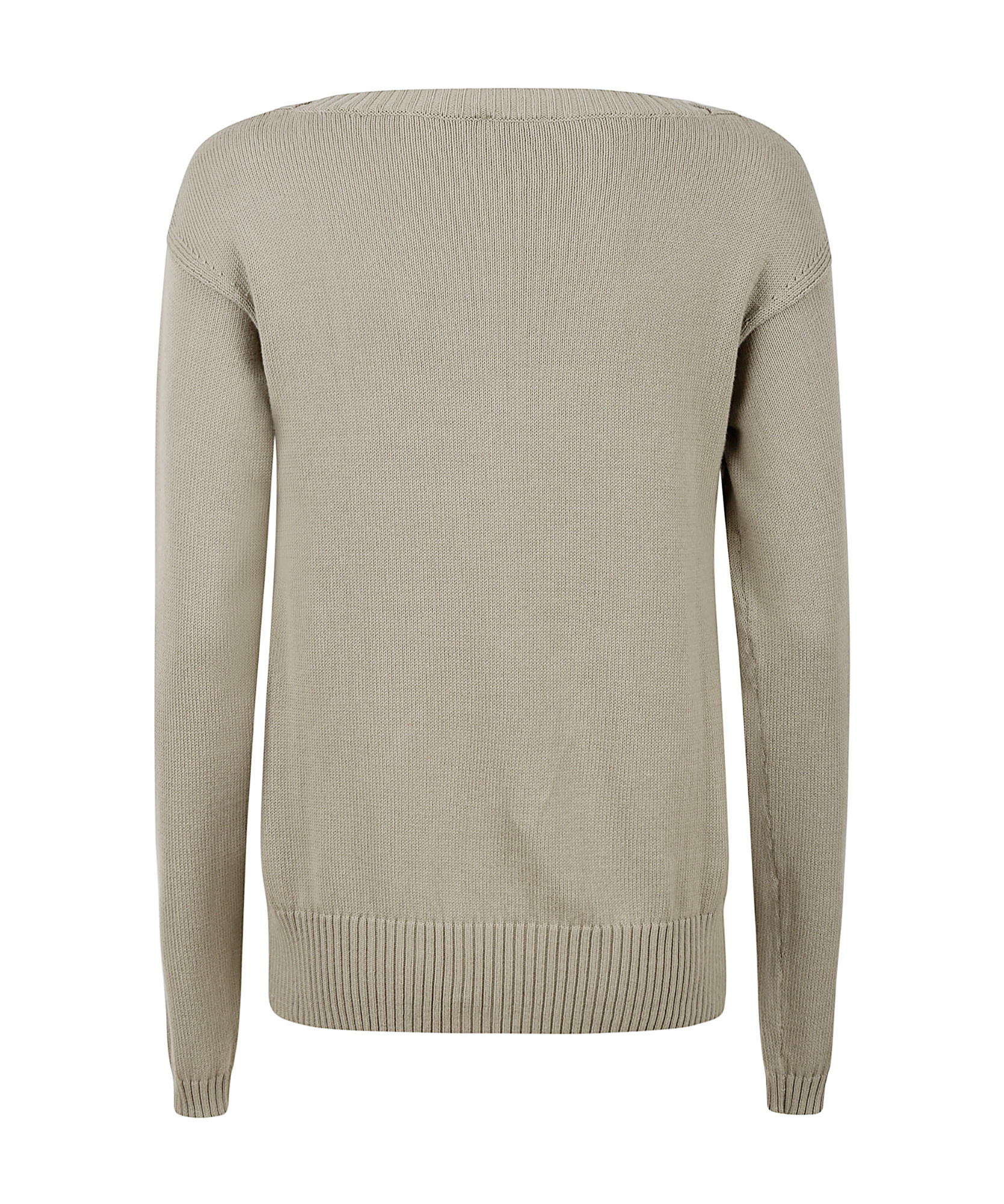 Max Mara Long Sleeve Sweater In Nude