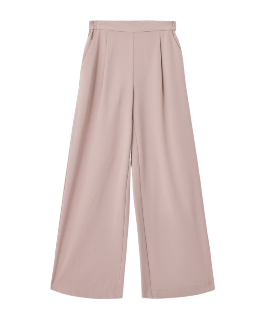 Allsaints Aleida Wide-leg Pants In Pink